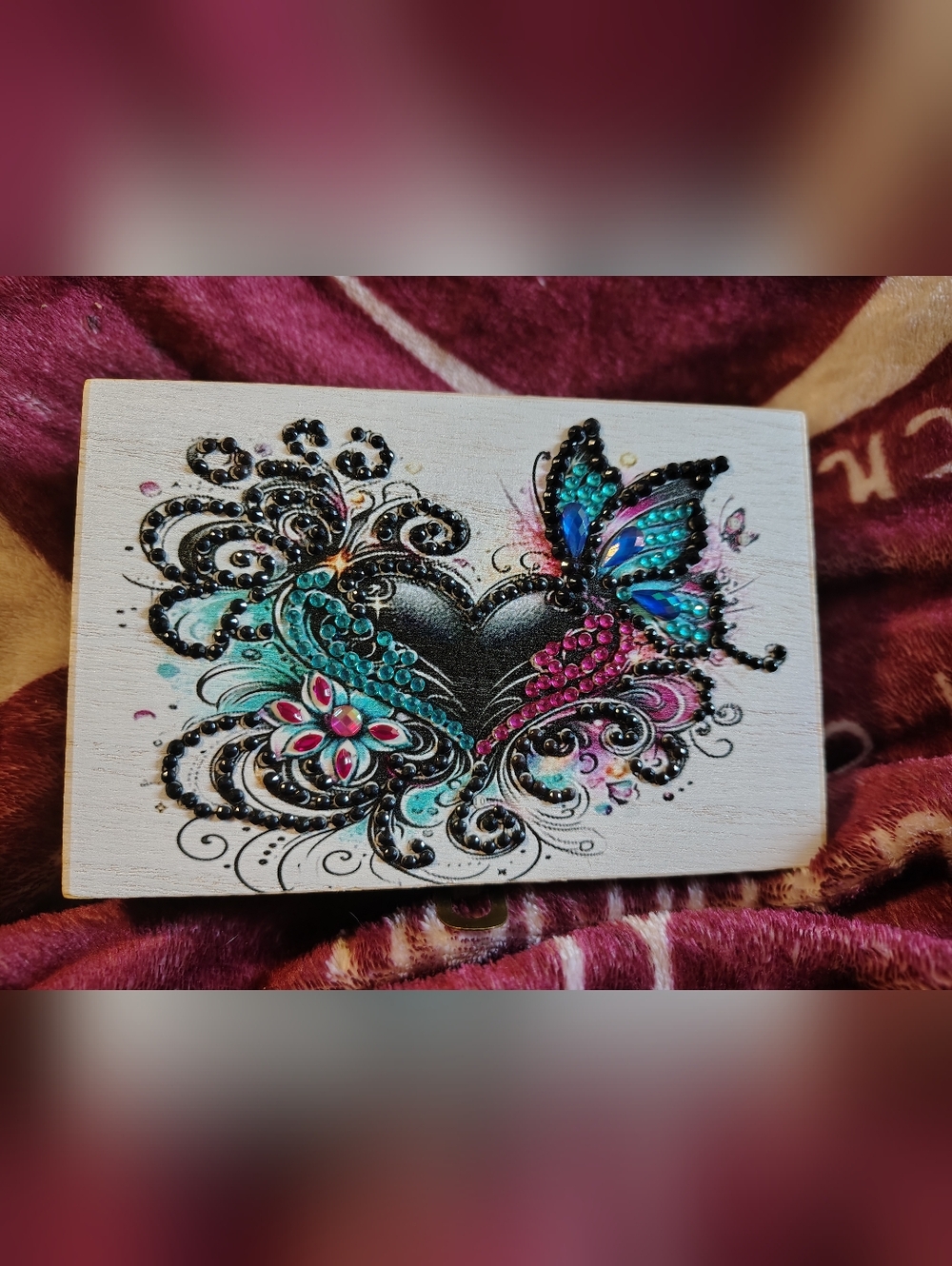 ✨ PERFECT MOTHERS DAY GIFT 💎📦💎 Handmade Diamond Painting Storage/ Jewlery box